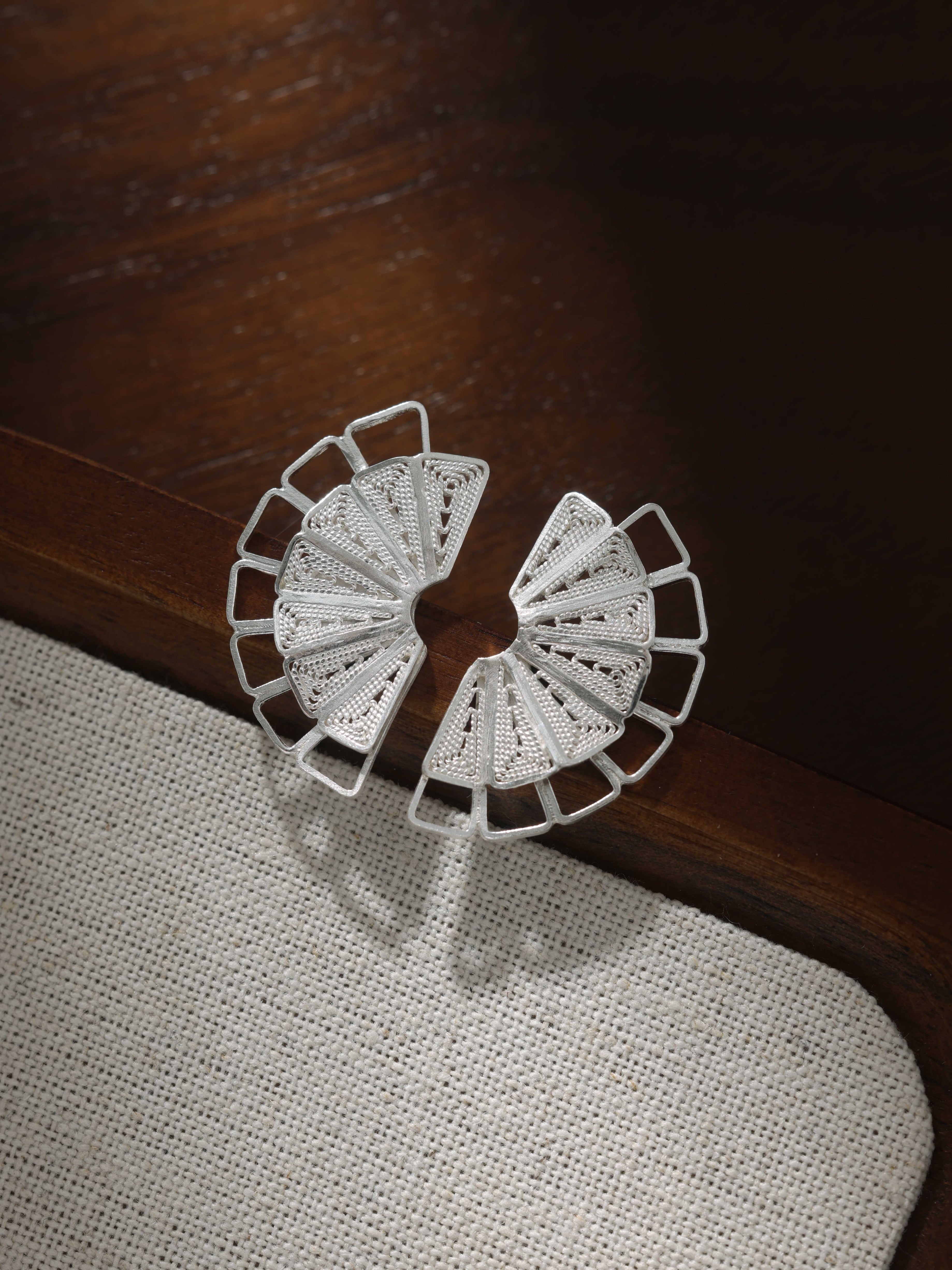 Whispering Wind  Filigree Earrings