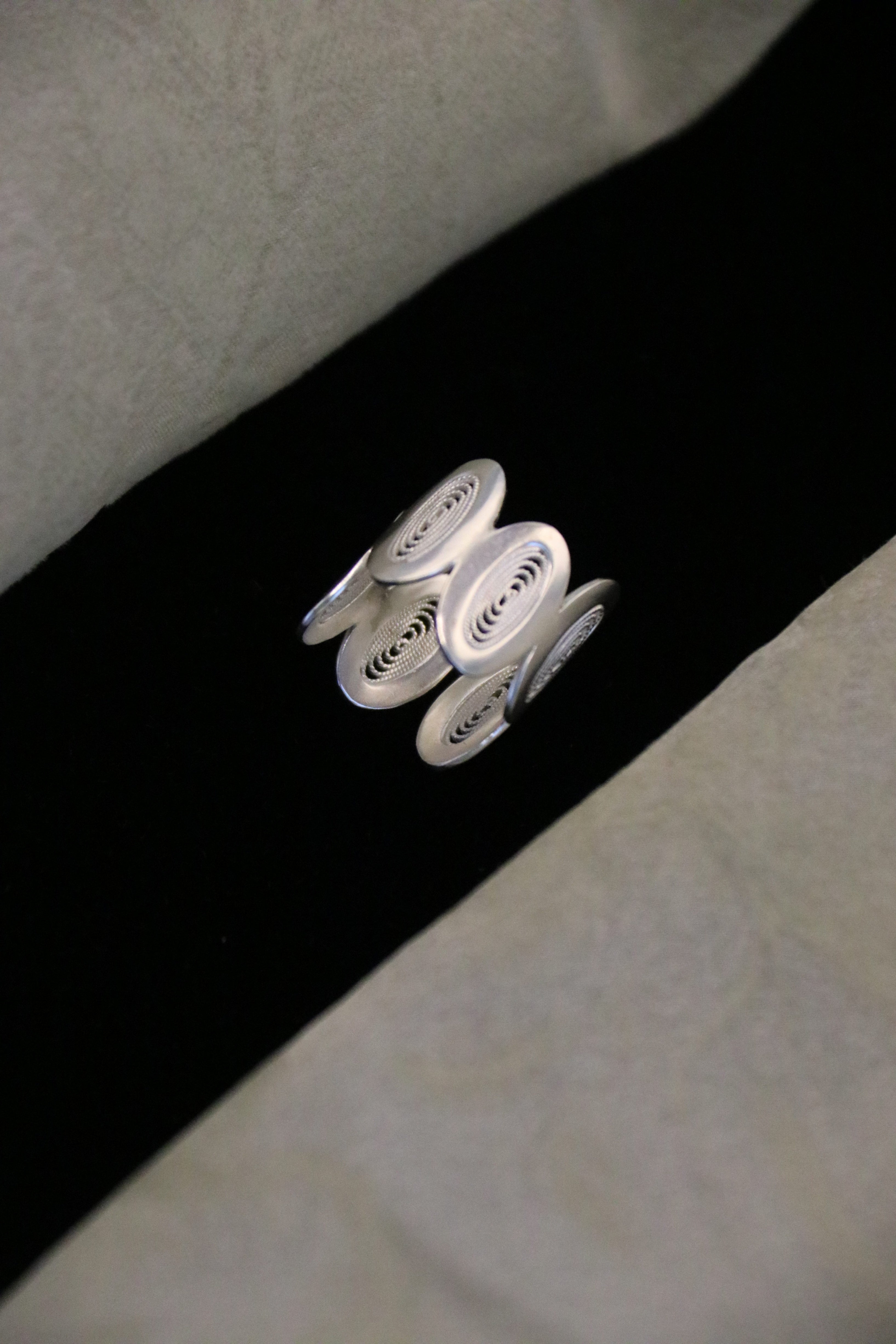 Dripping Filigree Open Ring