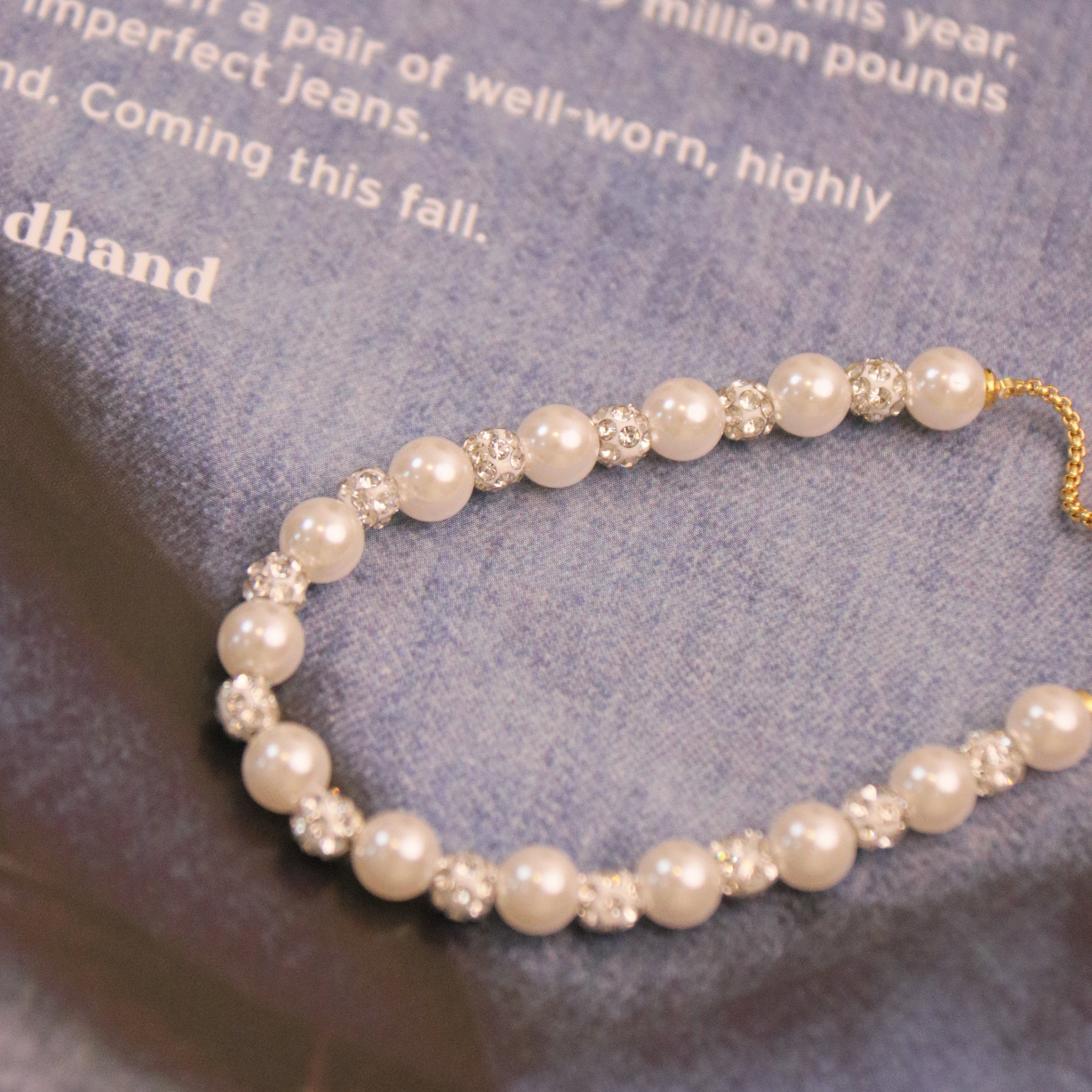 Blush Zircon Starburst Bracelet