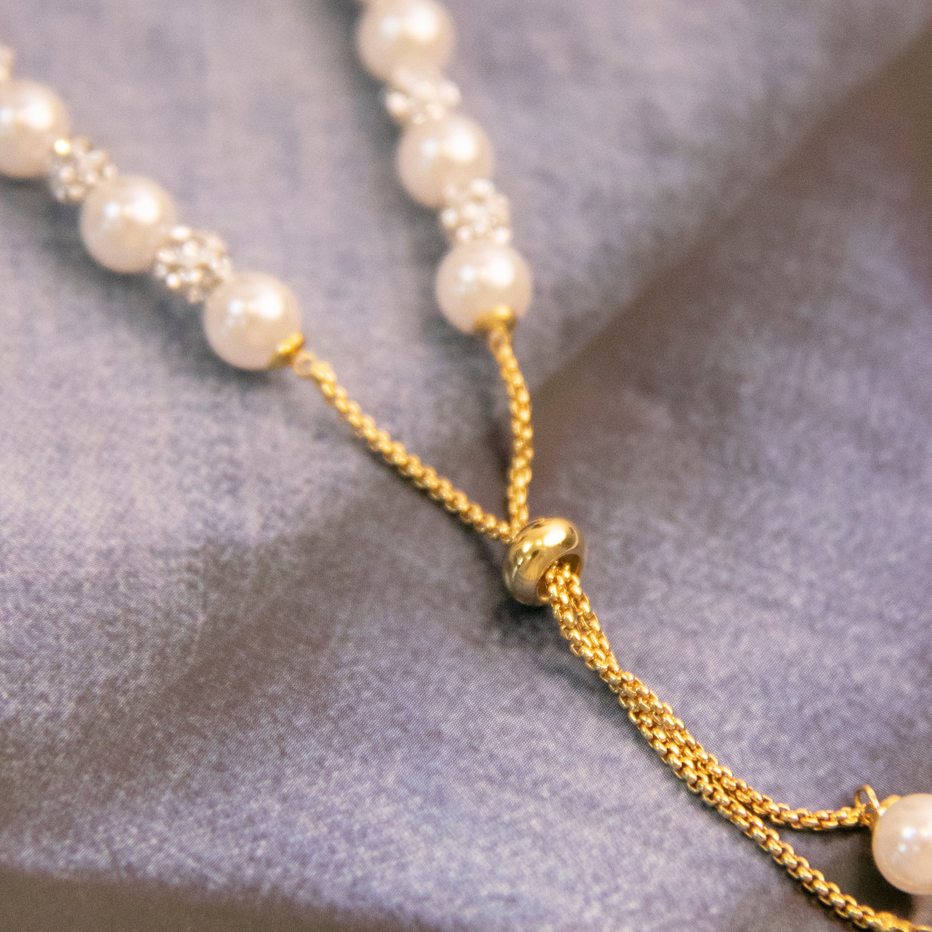 Blush Zircon Starburst Bracelet