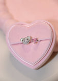 Sweetheart Party—Pink loves little bear Open Ring